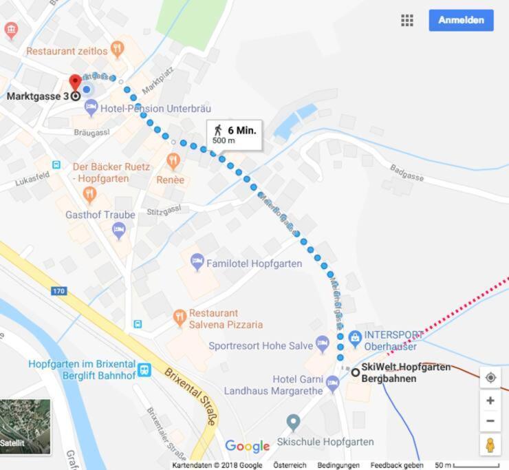Appartement Der Buergerbote Zur Hohen Salve Hopfgarten im Brixental Kültér fotó